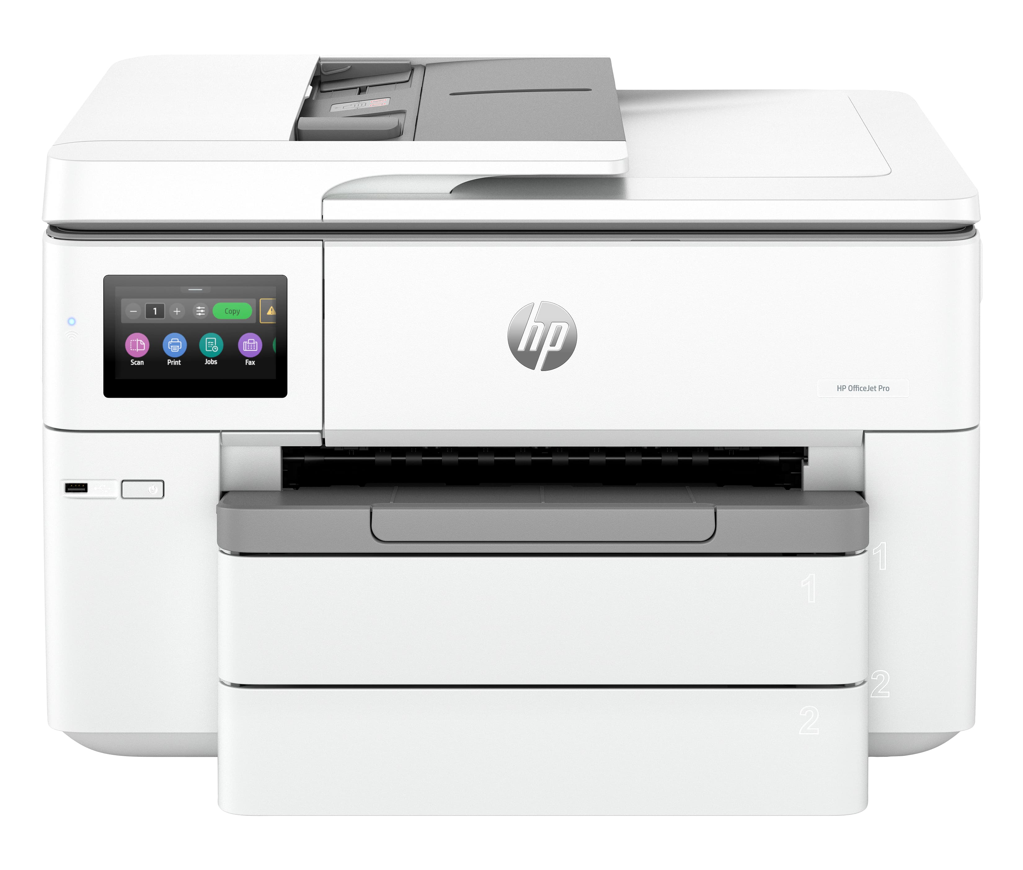 HP OFFICEJET PRO 9730E WIDE FORMAT ALL-IN-ONE - IMPRIMANTE MULTIFONCTIONS - COULEUR - JET D'ENCRE - A3/LEDGER (297 X 432 MM) (ORIGINAL) - A3 (SUPPORT) - JUSQU'À 18 PPM (COPIE) - JUSQU'À 22 PPM (IMPRESSION) - 250 FEUILLES - USB 2.0, LAN, WI-FI(AC), HÔTE US