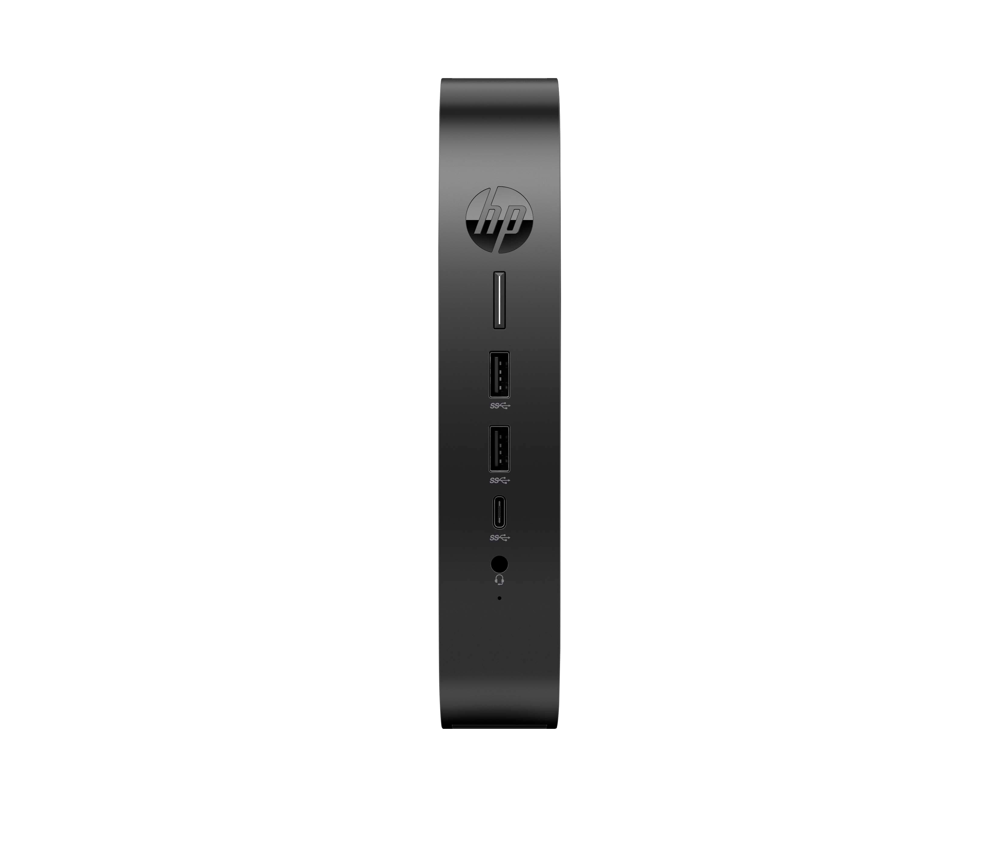 HP ELITE T655 - CLIENT LÉGER - SFF 1 X RYZEN EMBEDDED R2314 / JUSQU'À 3.5 GHZ - RAM 8 GO - FLASH 32 GO - EMMC - RADEON GRAPHICS - GIGABIT ETHERNET, BLUETOOTH 5.2, IEEE 802.11AX (WI-FI 6) - IGEL OS - MONITEUR : AUCUN - CLAVIER : FRANÇAIS