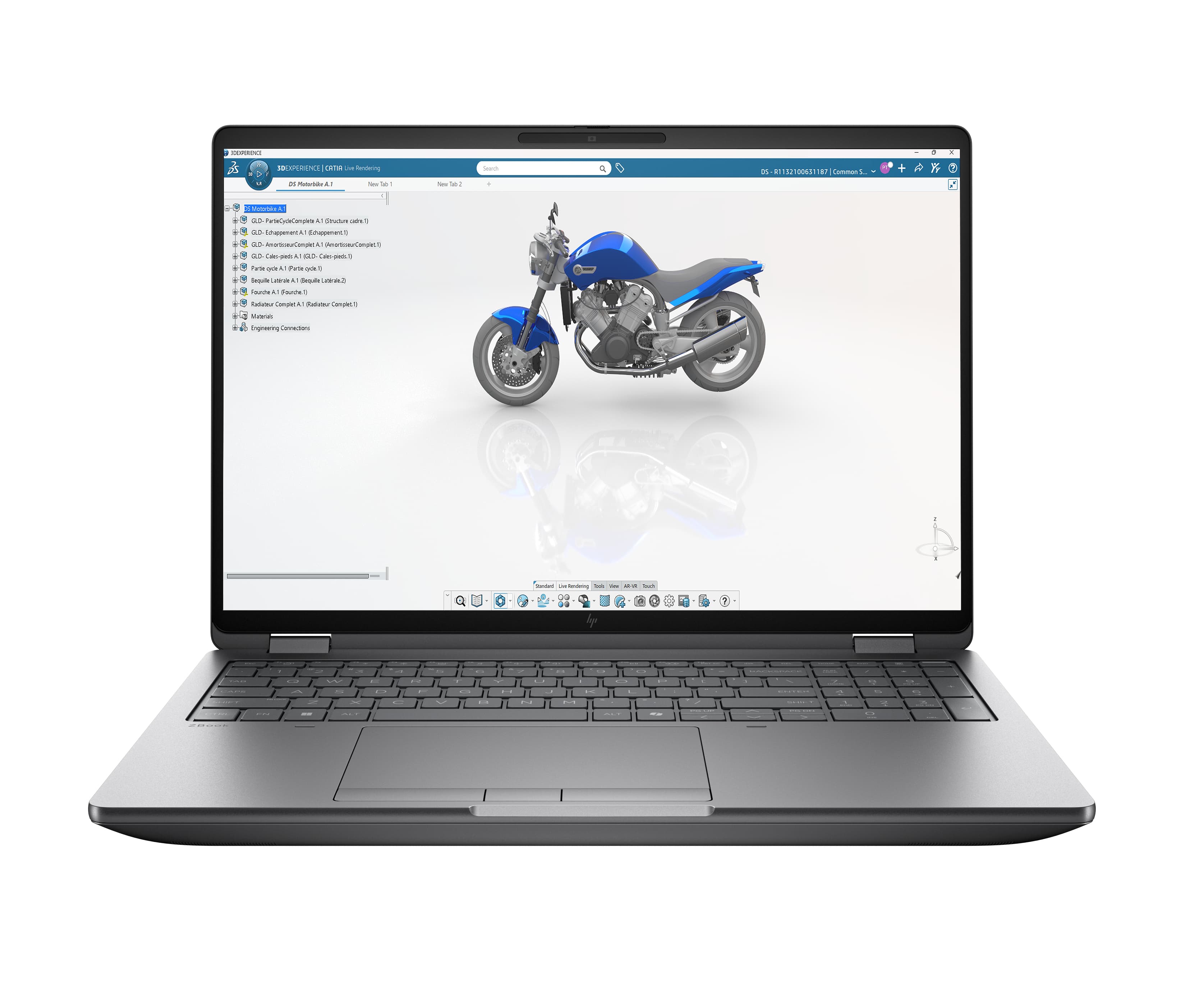 HP ZBOOK FURY 16 G1I MOBILE WORKSTATION - AI PC, AI WORKSTATION - INTEL CORE ULTRA 7 - 255HX / JUSQU'À 5.2 GHZ - WIN 11 PRO - RTX PRO 2000 BLACKWELL - 32 GO RAM - 1 TO SSD NVME, TLC - 16" IPS 1920 X 1200 - GIGABIT ETHERNET - WI-FI 7, BLUETOOTH - ARGENT MÉ