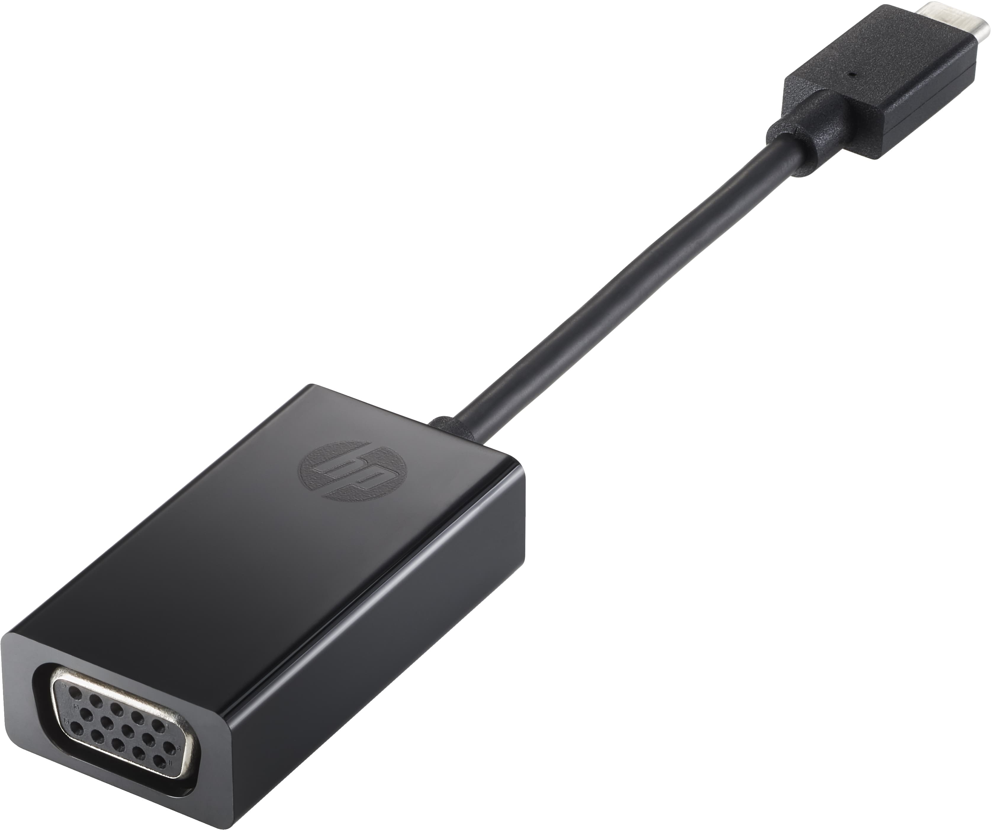 HP - ADAPTATEUR VIDÉO EXTERNE - USB-C - D-SUB - NOIR