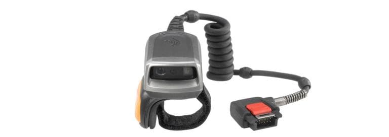 CORDED 2D IMAGER RING SCANNER TO WT41N0 CABLE TO WRIST WORLD
