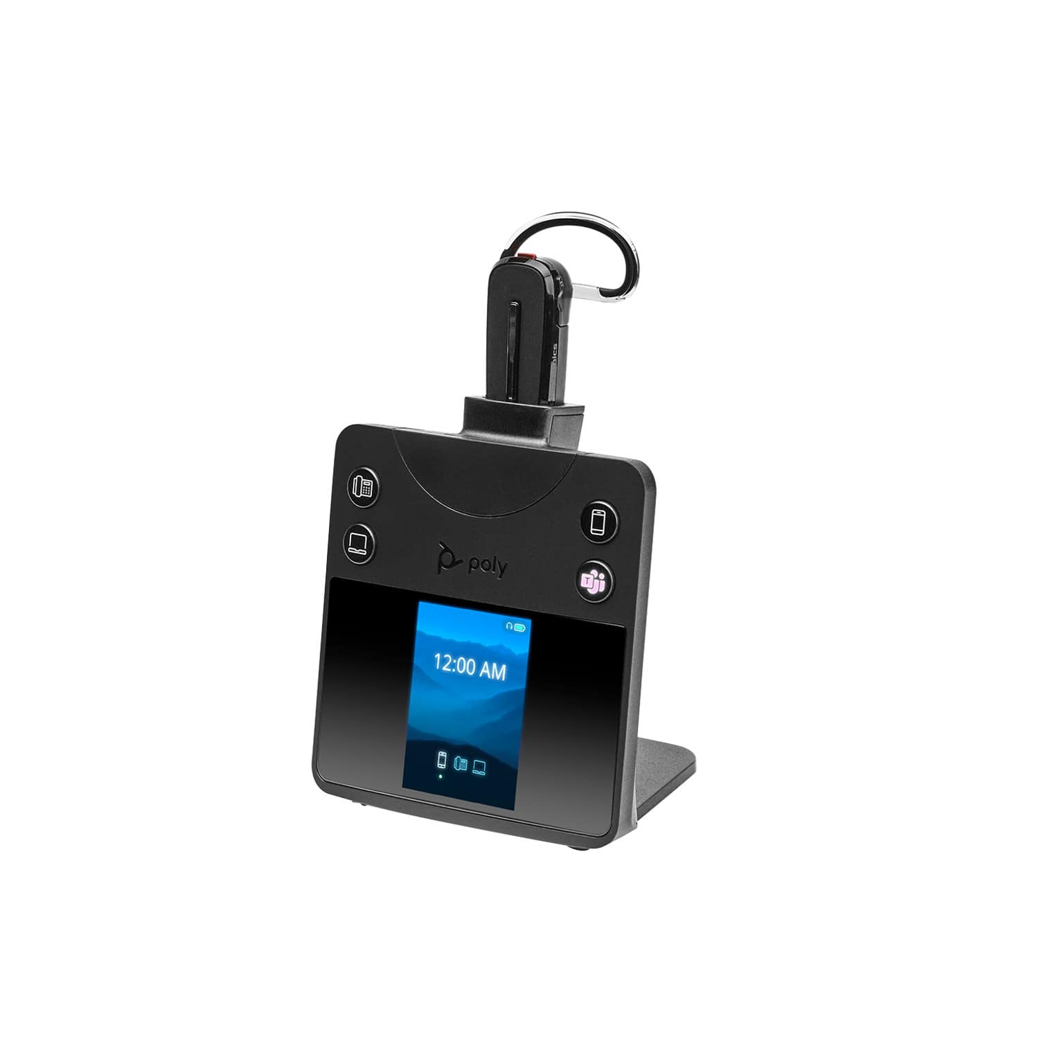 HP POLY SAVI 8445 OFFICE MICROSOFT TEAMS CERTIFIED DECT 1880-1900 MHZ CONVERTIBLE HEADSET-EURO