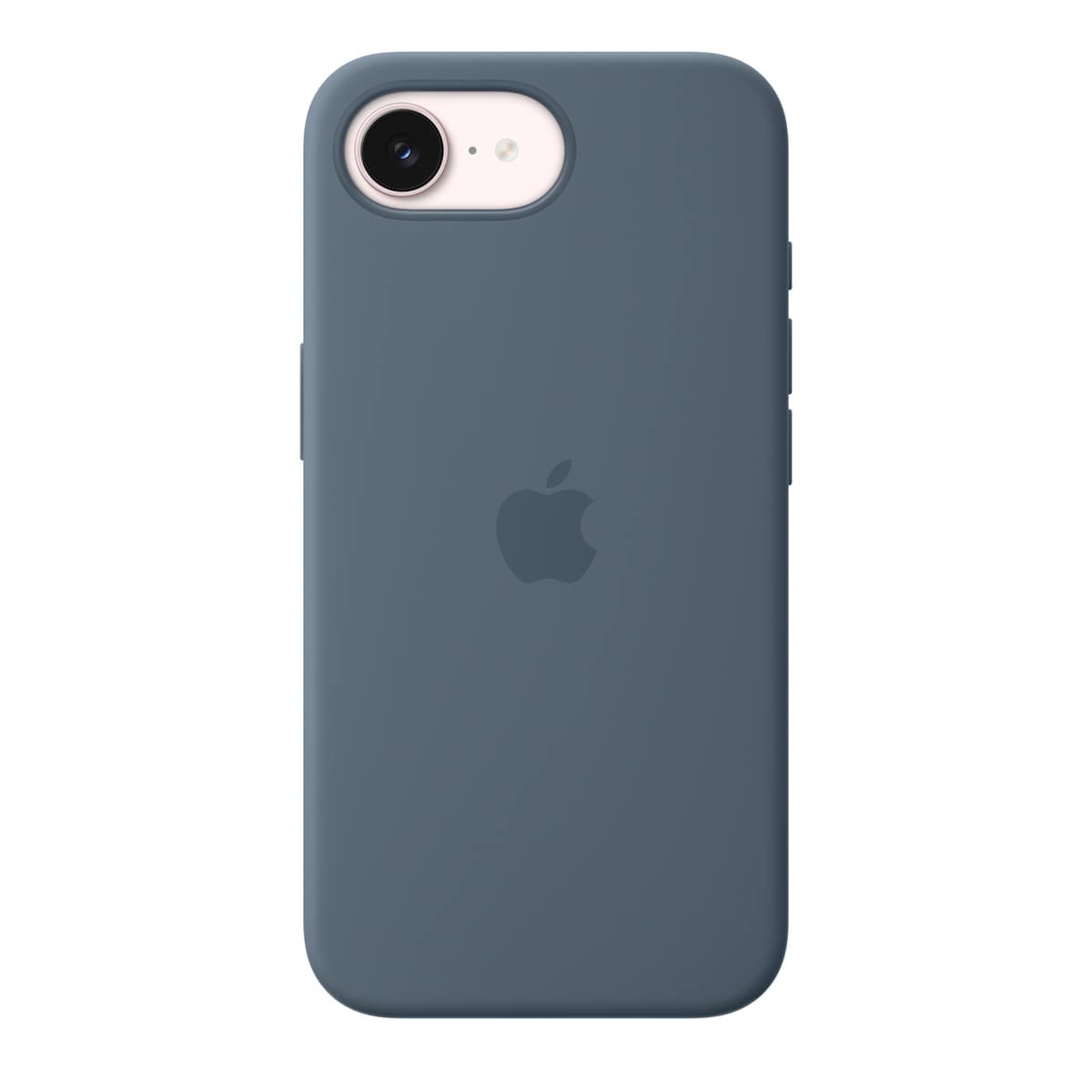 APPLE - COQUE DE PROTECTION POUR TÉLÉPHONE PORTABLE - COMPATIBILITÉ AVEC MAGSAFE - SILICONE - BLEU ANCRE - POUR IPHONE 17E