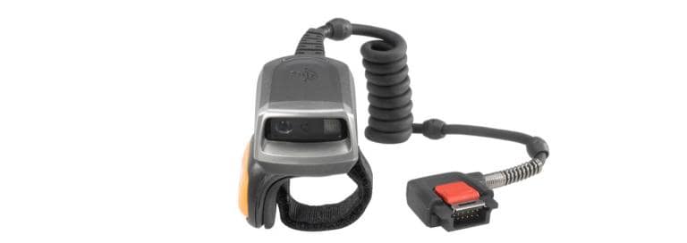 CORDED 2D IMAGER RING SCANNER TO WT41N0 CABLE TO WRIST WORLD