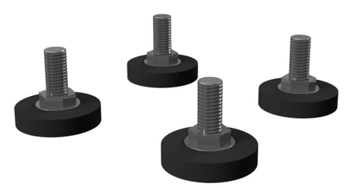 STATIC FEET FOR RACKS SET OF 4