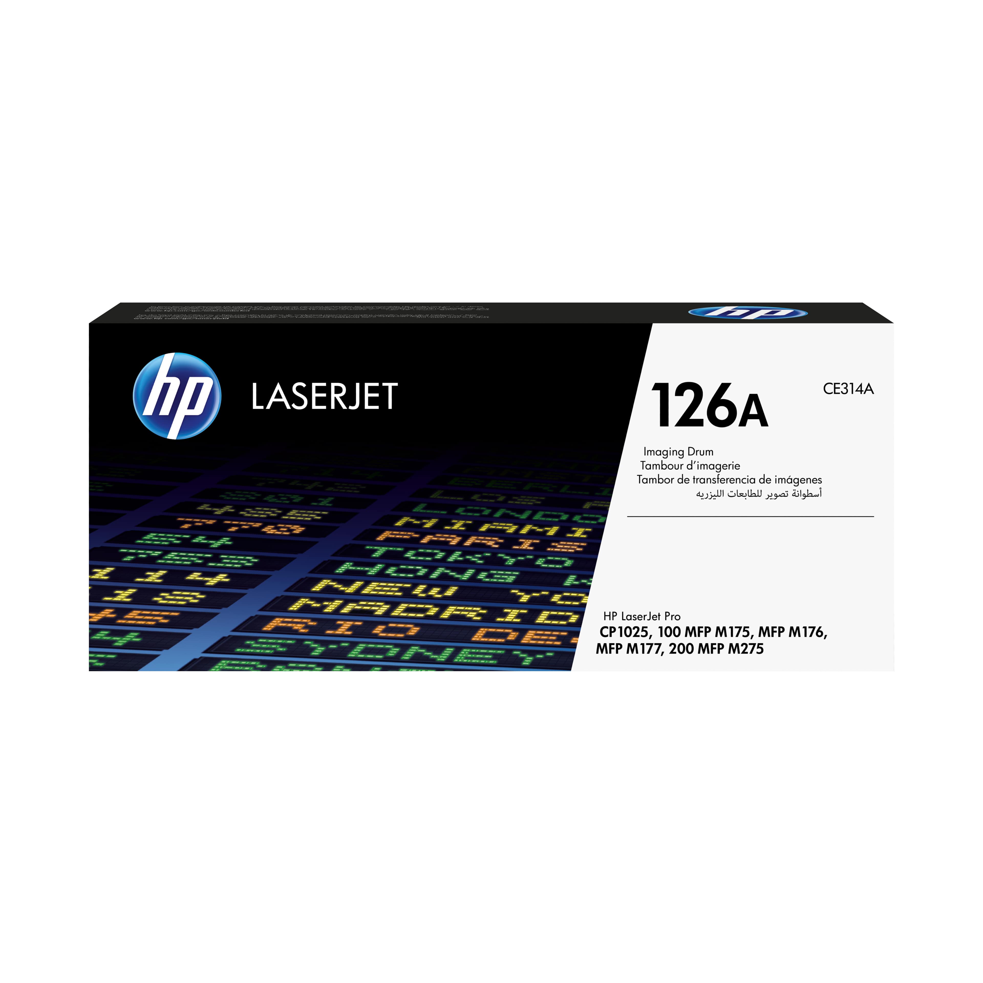 HP 126A - NOIR, COULEUR (CYAN, MAGENTA, JAUNE) - ORIGINAL - KIT TAMBOUR - POUR COLOR LASERJET PRO CP1025, LASERJET PRO MFP M175, TOPSHOT LASERJET PRO M275